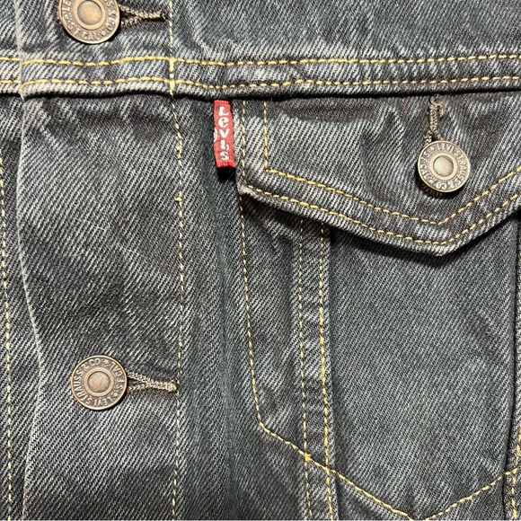 LEVIS TYPE 3 Overdyed Denim Jacket Medium - Picture 2 of 12